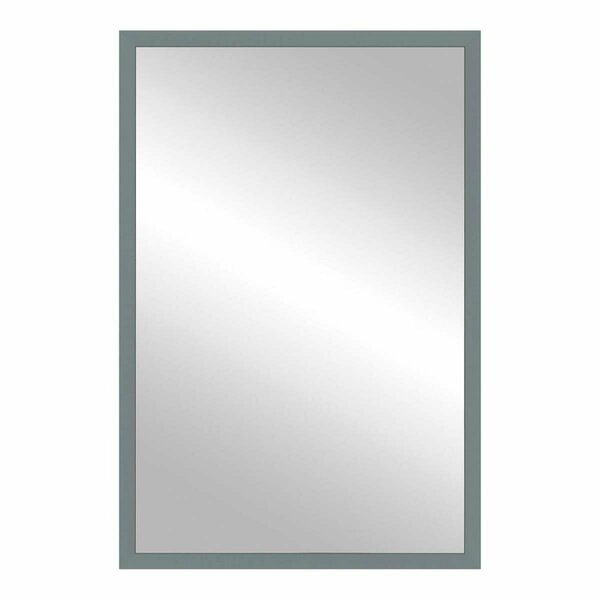 Timeless Frames 24 x 37 in. Beck Framed Mirror, Gray 55385